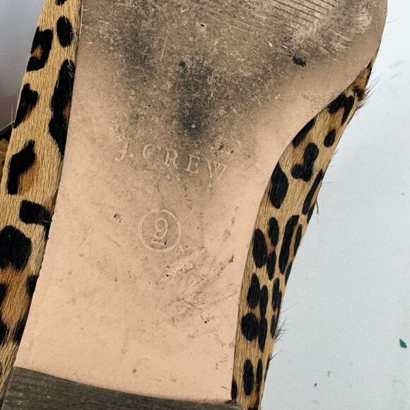 J. Crew Factory Animal Print Flats - Picture 7 of 7